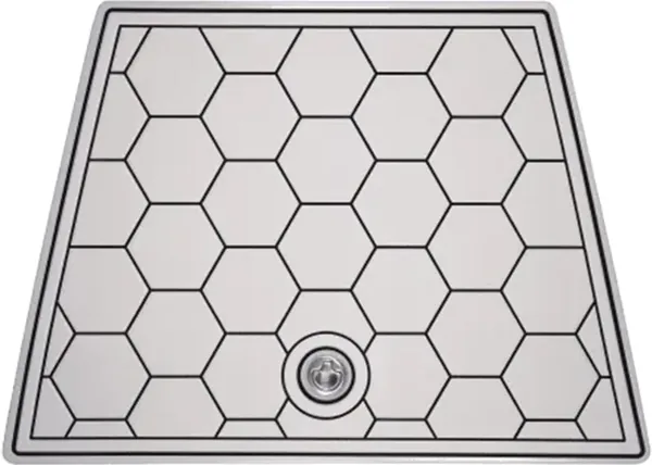 Padrão Hexagon: malha hexagonal regular